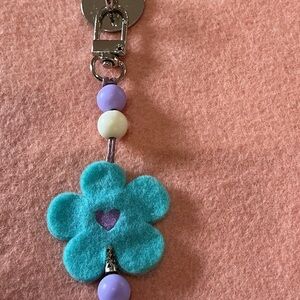 Floral Charm Phone Case Accessory